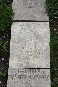 Boulogne Eastern Cemetery - Wilson, F