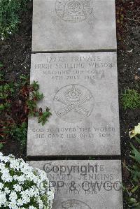 Boulogne Eastern Cemetery - Wilson, Hugh Skilling