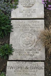 Boulogne Eastern Cemetery - Wilson, John Craig
