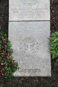 Boulogne Eastern Cemetery - Wilson, John