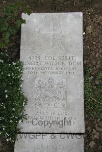 Boulogne Eastern Cemetery - Wilson, Robert