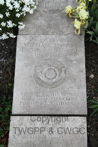 Boulogne Eastern Cemetery - Wilson, William