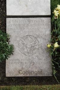Boulogne Eastern Cemetery - Woodhead, Arthur William Bayldon