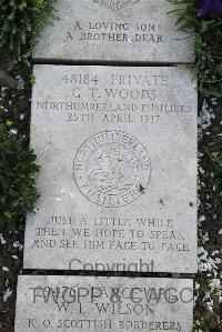 Boulogne Eastern Cemetery - Woods, George Thomas