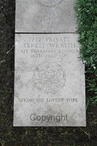 Boulogne Eastern Cemetery - Wraith, Ernest