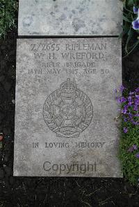 Boulogne Eastern Cemetery - Wreford, William Hugh