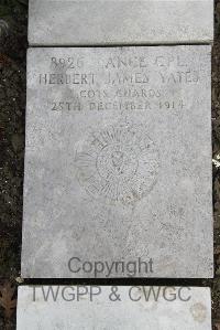 Boulogne Eastern Cemetery - Yates, Herbert James
