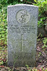 Glasgow (Eastwood) Cemetery - McCarroll, Patrick