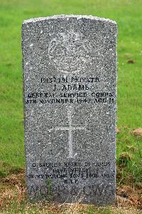 Glasgow (St. Kentigern's) Roman Catholic Cemetery - Adams, John