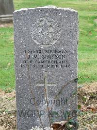 Glasgow (St. Kentigern's) Roman Catholic Cemetery - Simpson, John Manson