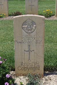 Catania War Cemetery&#44; Sicily - Alcock, George