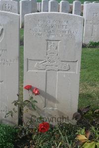Divisional Cemetery - White, William Walter