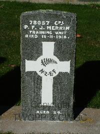 Wellington (Karori) Cemetery - Merrin, Percy Frederick James