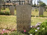 Gaza War Cemetery - Abbott, R