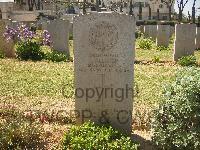 Gaza War Cemetery - Alliston, L