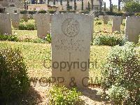 Gaza War Cemetery - Boland, W
