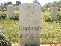 Gaza War Cemetery - Evans, George
