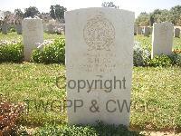 Gaza War Cemetery - Hogg, R