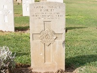 Gaza War Cemetery - Millar, J