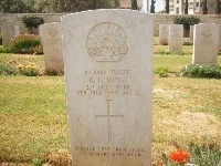 Gaza War Cemetery - Moyse, Archibald Francis