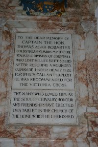 Lanhydrock (St. Hydroc) Churchyard - Agar-Robartes, The Hon. Thomas Charles