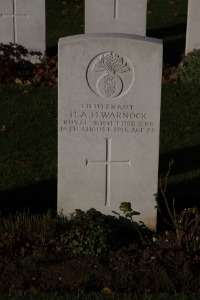 Achiet-Le-Grand Communal Cemetery Extension - Warnock, Hector Adolphus Hugh