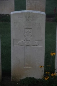 Aubigny Communal Cemetery Extension - Brown, Horatio Percy