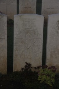 Aubigny Communal Cemetery Extension - Watson, J