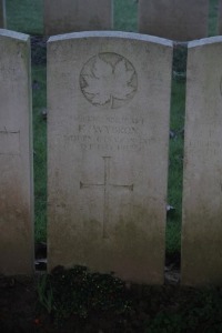 Aubigny Communal Cemetery Extension - Wybron, H