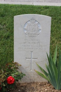 Montecchio Precalcino Communal Cemetery Extension - Gray, Maurice Arthur