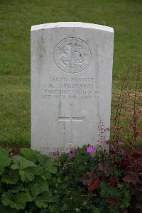 Gordon Dump Cemetery Ovillers-La Boisselle - Atkinson, Adam