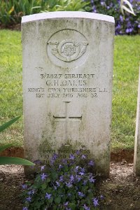 Gordon Dump Cemetery Ovillers-La Boisselle - Oakes, Charles Henry