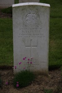 Gordon Dump Cemetery Ovillers-La Boisselle - Terrell, A