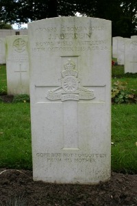 Mons (Bergen) Communal Cemetery - Aberdein, John