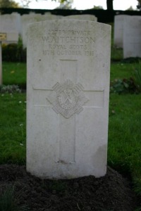 Mons (Bergen) Communal Cemetery - Aitchison, W