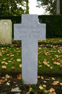 Mons (Bergen) Communal Cemetery - Ambruzanu, Constantin