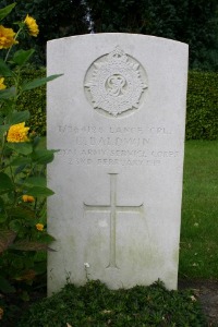 Mons (Bergen) Communal Cemetery - Baldwin, E