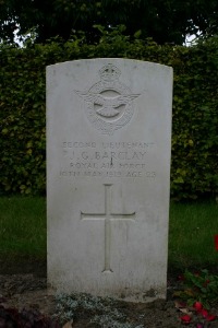 Mons (Bergen) Communal Cemetery - Barclay, J G