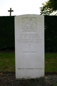 Mons (Bergen) Communal Cemetery - Beech, George Townend