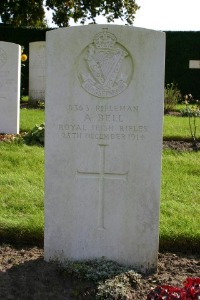 Mons (Bergen) Communal Cemetery - Bell, Arthur