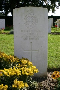 Mons (Bergen) Communal Cemetery - Benee, Charles Edwin
