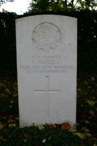 Mons (Bergen) Communal Cemetery - Birrell, R