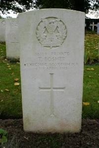 Mons (Bergen) Communal Cemetery - Bosher, T