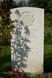 Mons (Bergen) Communal Cemetery - Brown, D