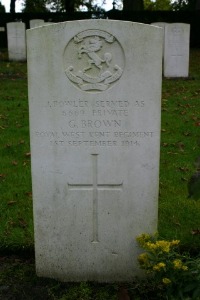 Mons (Bergen) Communal Cemetery - Fowler, J