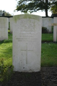 Mons (Bergen) Communal Cemetery - Burrows, H
