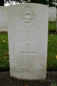 Mons (Bergen) Communal Cemetery - Butler, J O