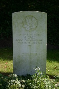Mons (Bergen) Communal Cemetery - Cady, M