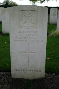 Mons (Bergen) Communal Cemetery - Carpenter, John Abraham