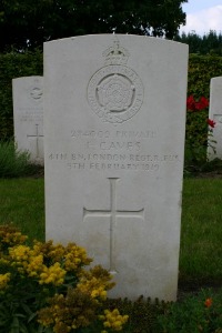 Mons (Bergen) Communal Cemetery - Caves, Frederick